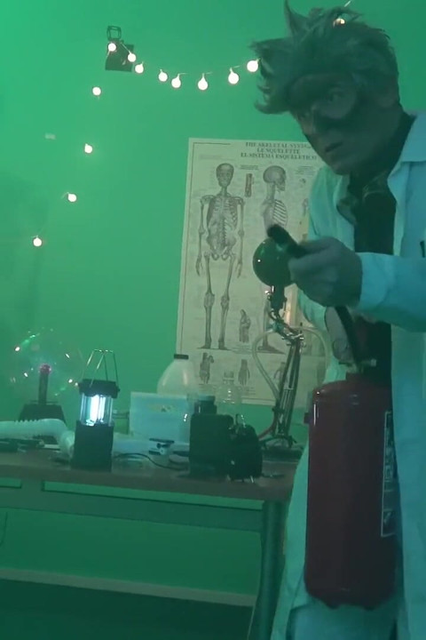 Fakehub Originals - Mad Scientist Steve Brings a Gorgeous Doll Lady Bug to Life & Gives Her a Wild Lab Workout