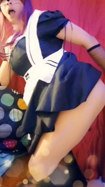 Spectacular moment from "Mexican Sissy Maid un chastity Cage"