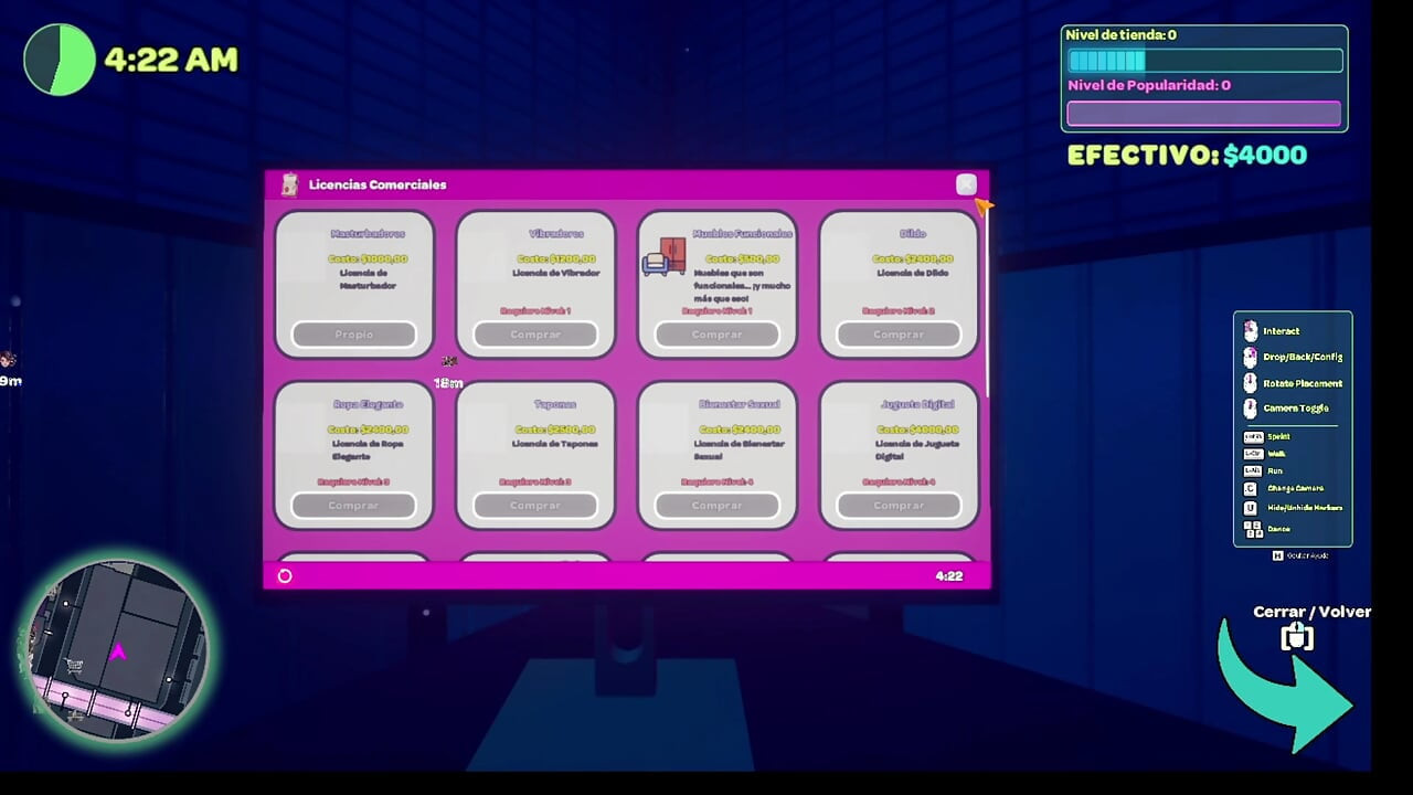 En ny dag til at forkæle dig selv -Sex Shop Simulator Sinful Girls