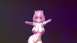 Mmd R-18 anime meisjes sexy dansclip 69