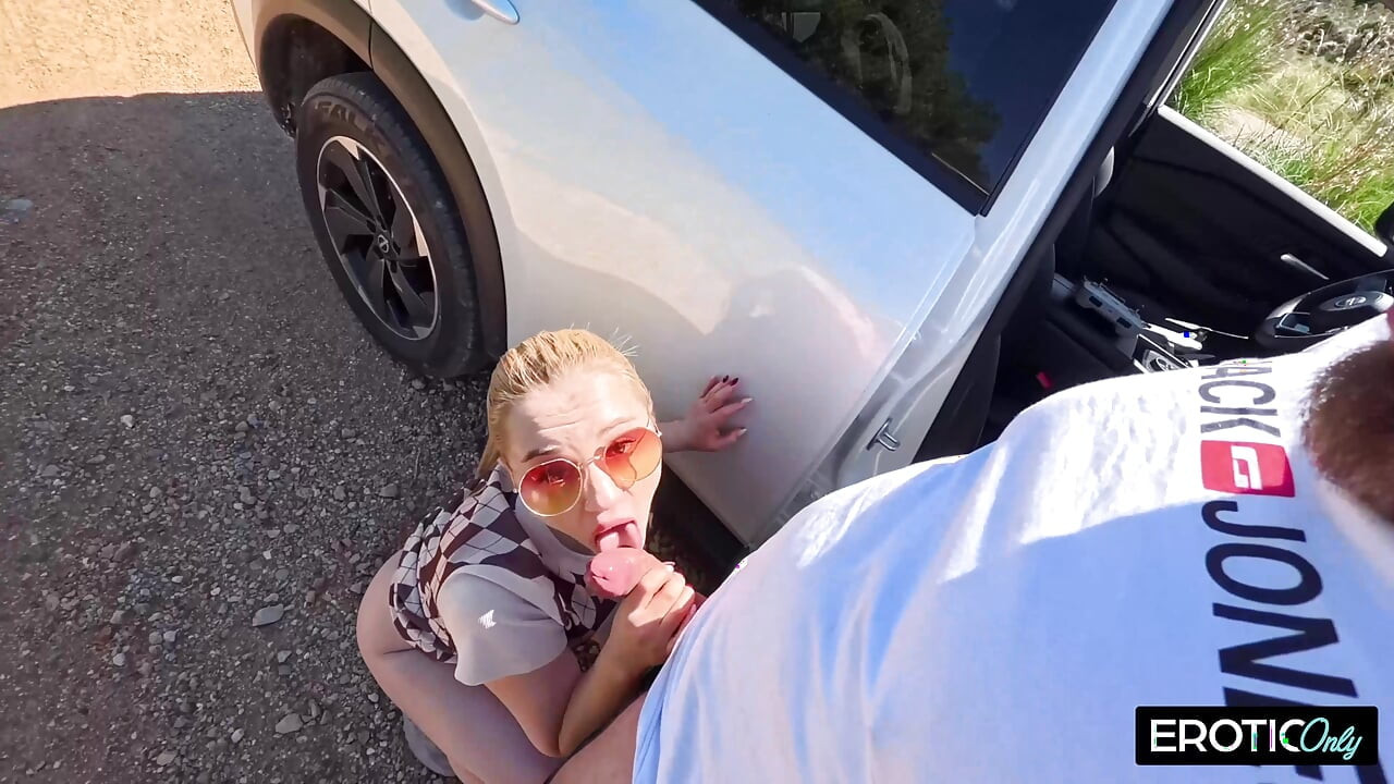 German Grandpa Meets a Hot Blonde for an Unforgettable Outdoor Hookup