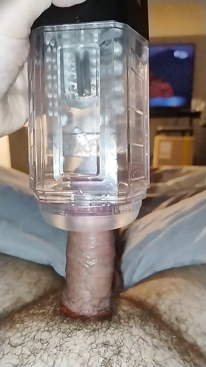 Slow Motion Rough Suck Machine (Portrait View)