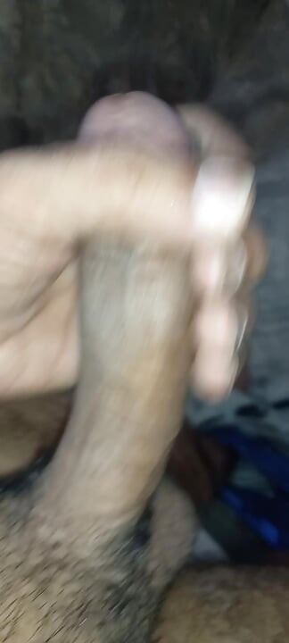Solo masturbating