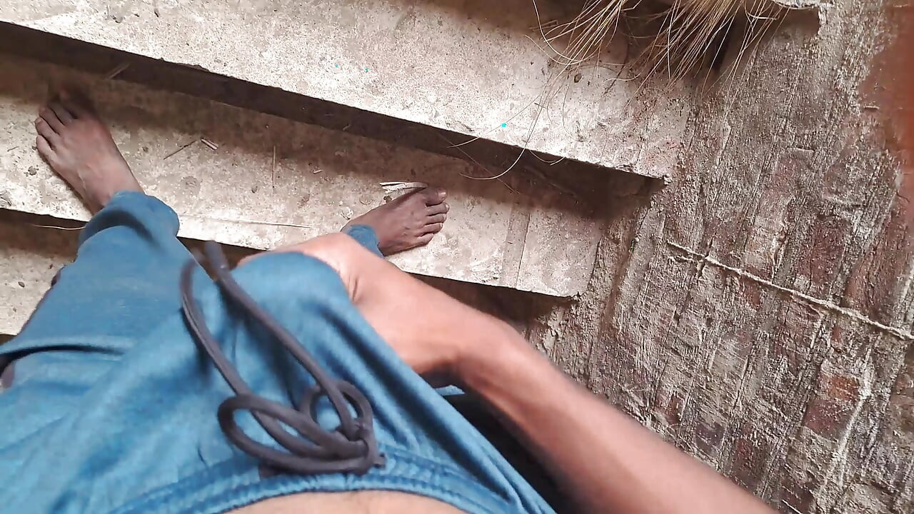 Desi Indian Boy Takes Out His Hip and Fists