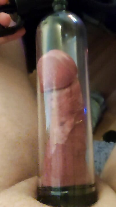 Daily exercise with the penis pump
