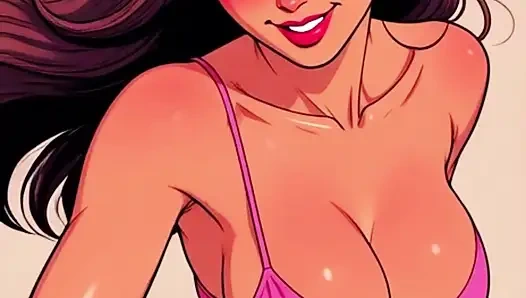 Stiefmutter überrascht stiefsohn, indem sie Tinder benutzt und ihm verführt videos schickt - WICHsanleitung, schmutzige sprache