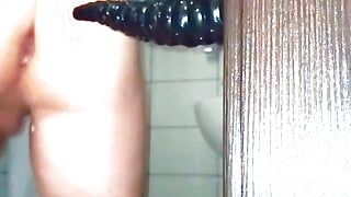 Trap80, Anal fun for a chubby femboy with a dildo, masturbator and fingers