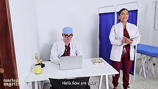 Анатомия Марианны эпизод VI: Мариана уволена после тройничка с ее боссом и секретарем - Mariana Martix