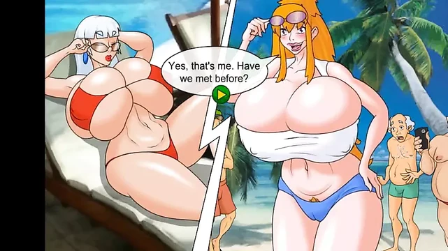 Mrs Claus on vacation