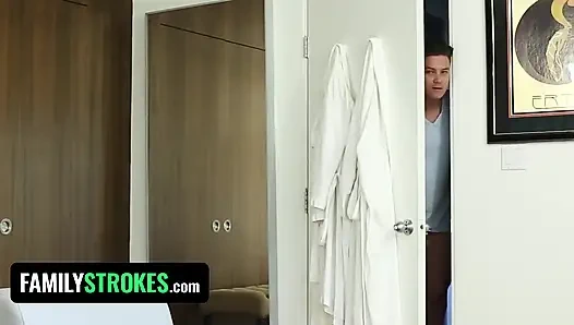 Innocent babe with perfect body gets all her sexual fantasies turn into reality