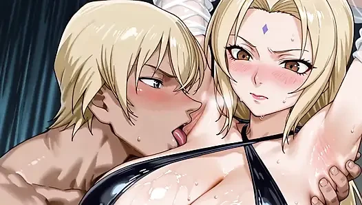 Tooru (conan) X Tsunade (naruto)