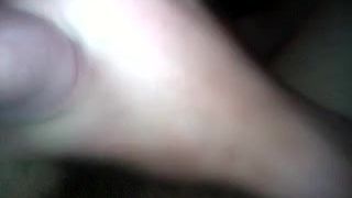 Branlette avec éjaculation (première vidéo)