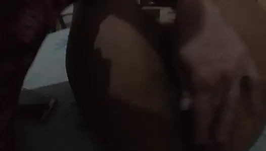 Aku cewek kolombia rambut cokelat di motel