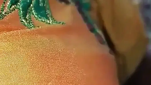 Making Tea in Hot Blouse