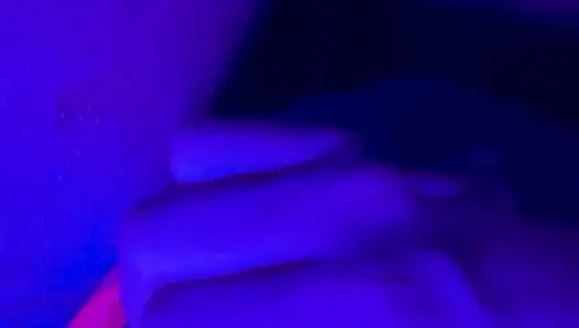 Video bocor dewi kulit hitam: neon thong & dildo muncrat