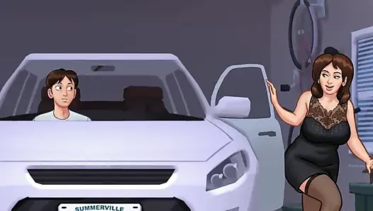 Plaza milf VS ibu tiri musim panas siap untuk bercinta