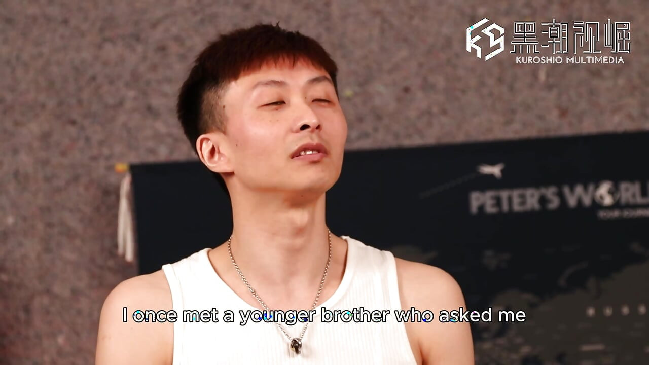 No.ksgh10 Climax Labs Ep.49 White Tank Top chico, tiene una polla enorme de larga duración y chorros súper gruesos! Ep.1-4