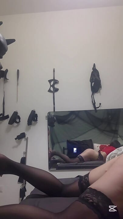 Slave wife punished by her Daddy