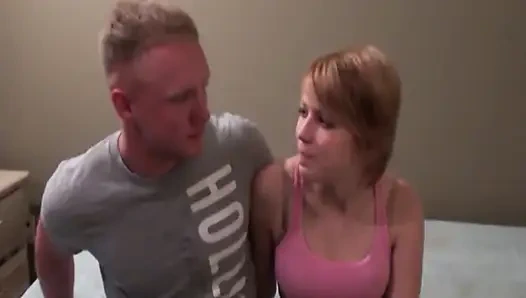 Ahegao Blonde Slut Fingered to Dripping Wet Orgasm