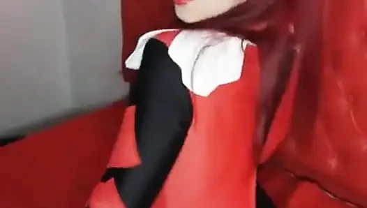 Shyyfxx Harley Quinn merayakan ulang tahunnya dan mengirim joker untuk tetangganya bermain peran joi
