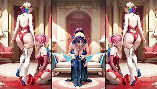Ateşli çizmeli ateşli anime