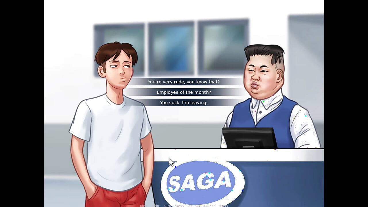 Saga de verão: Eu gosto de gozar dentro dela.