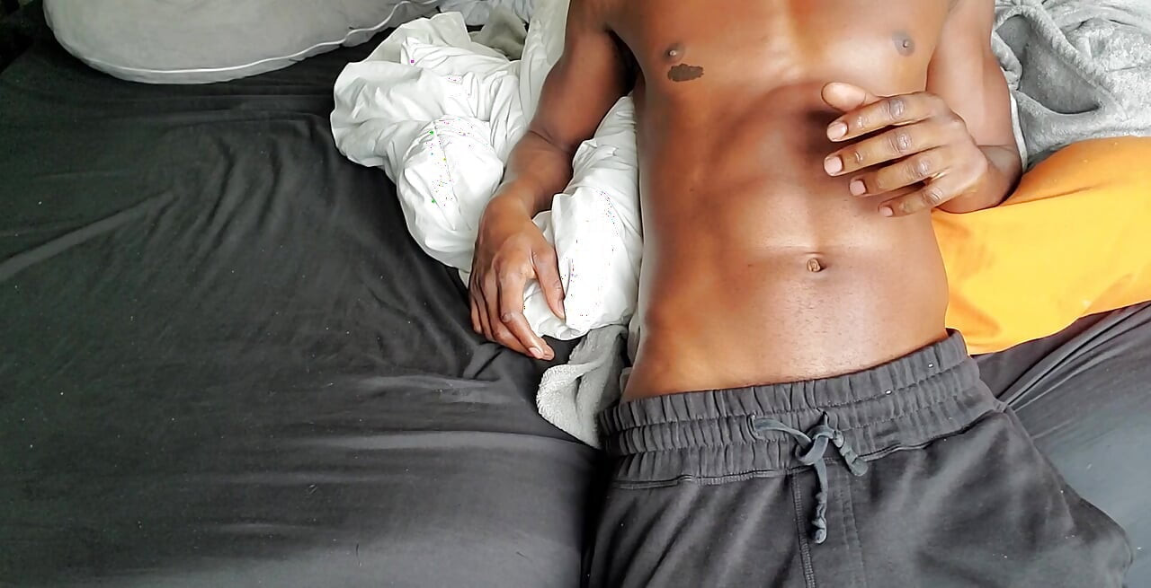 Stroking Hard My BBC for a Juicy Cum