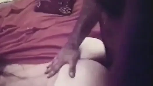 Vintage hairy pussy loves big cock