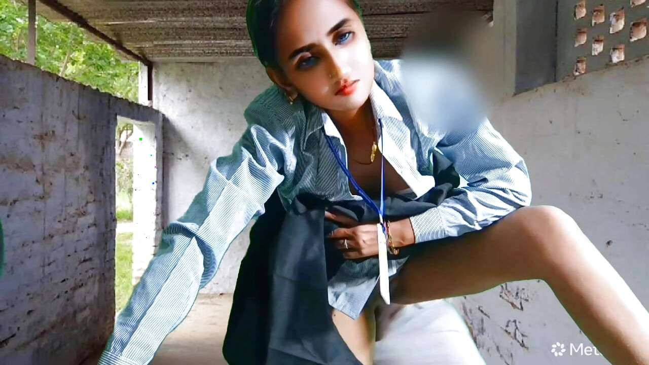 indian First day newly student . desi beautiful girl sex with CLASSMATES in classroom