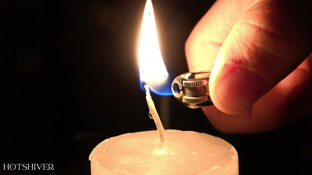 Threesome Sex by Candlelight