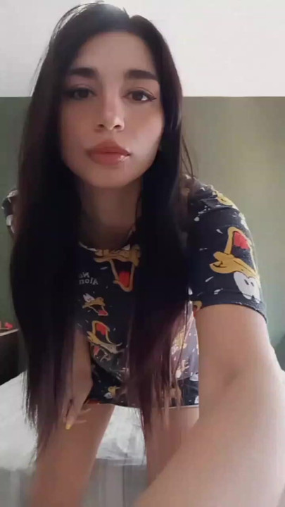 Sexy latina de striptease