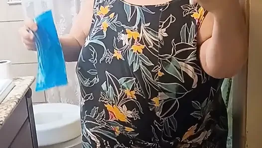 Гандикап медсестрыVicki, бритые бритые в душе и т.д.