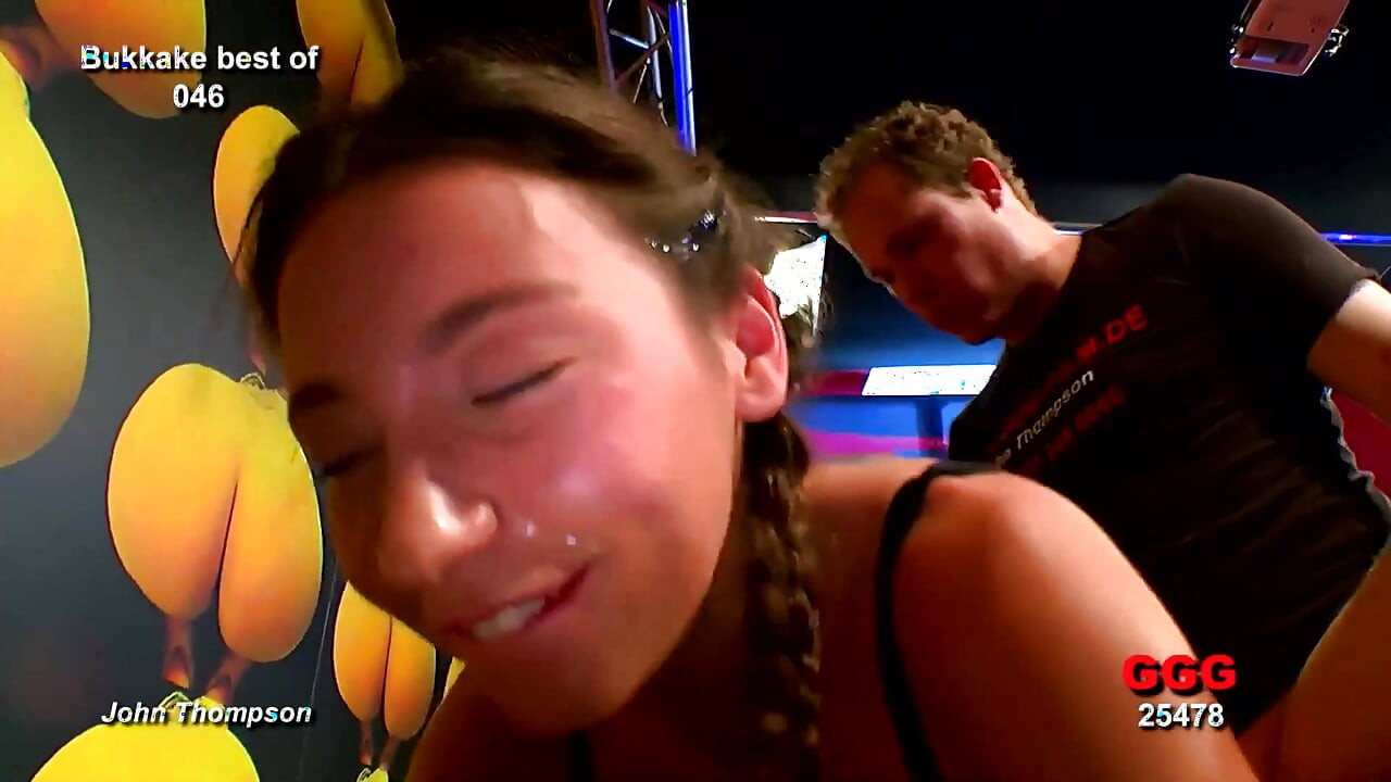 Ggg - Julie in Bukkake Gangbang Sperm Overload