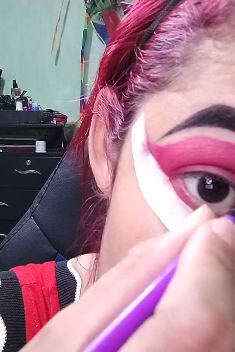 Curvă de stradă make up Tutorial