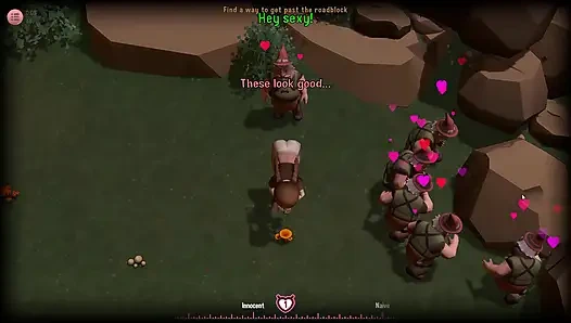 Рыжая шлюха, демо-геймплей