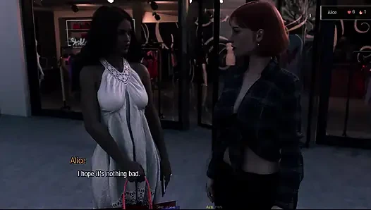 Alice a hard life #3 - nyonya grey pergi ke rumah alice, lily pengen ngentot sama alice saat liam masuk