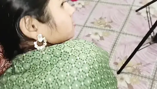 Beutiful Indian Bhabhi Hard Doggy in Bedroom with Devar - Amateur Desi Homemade Roleplay