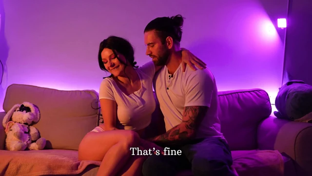 Kinky girl asked to stretch her ass with huge dildo