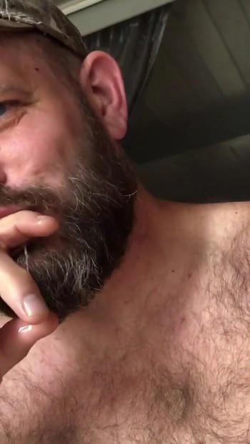 Unforgettable moment from "Hariy Dad sneaks off to the back room to Jerk"