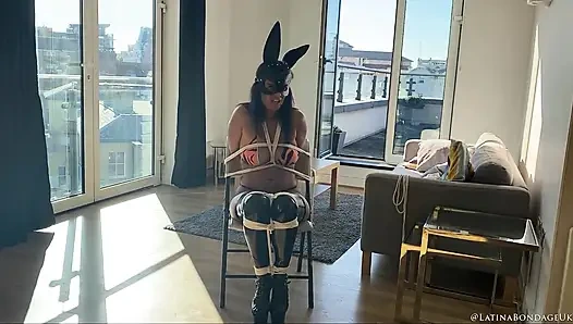 Super Latina Captured in Thugs Lair!