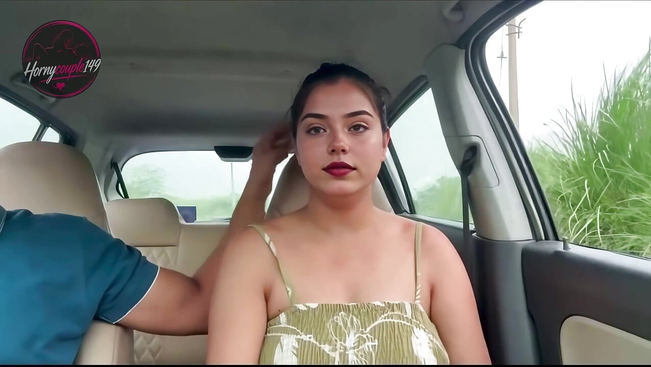 First Time She Suck My Dick in Car, Public Sex Indian Desi Girl Saara Fucked Very Hard in Boyfriend's Car