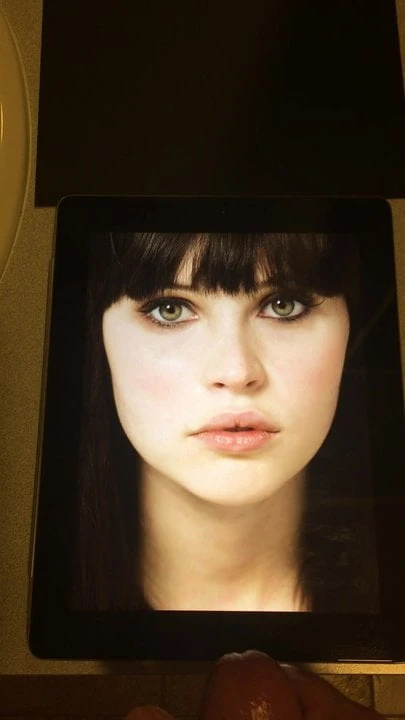 Felicity Jones - Cum Tribute 1