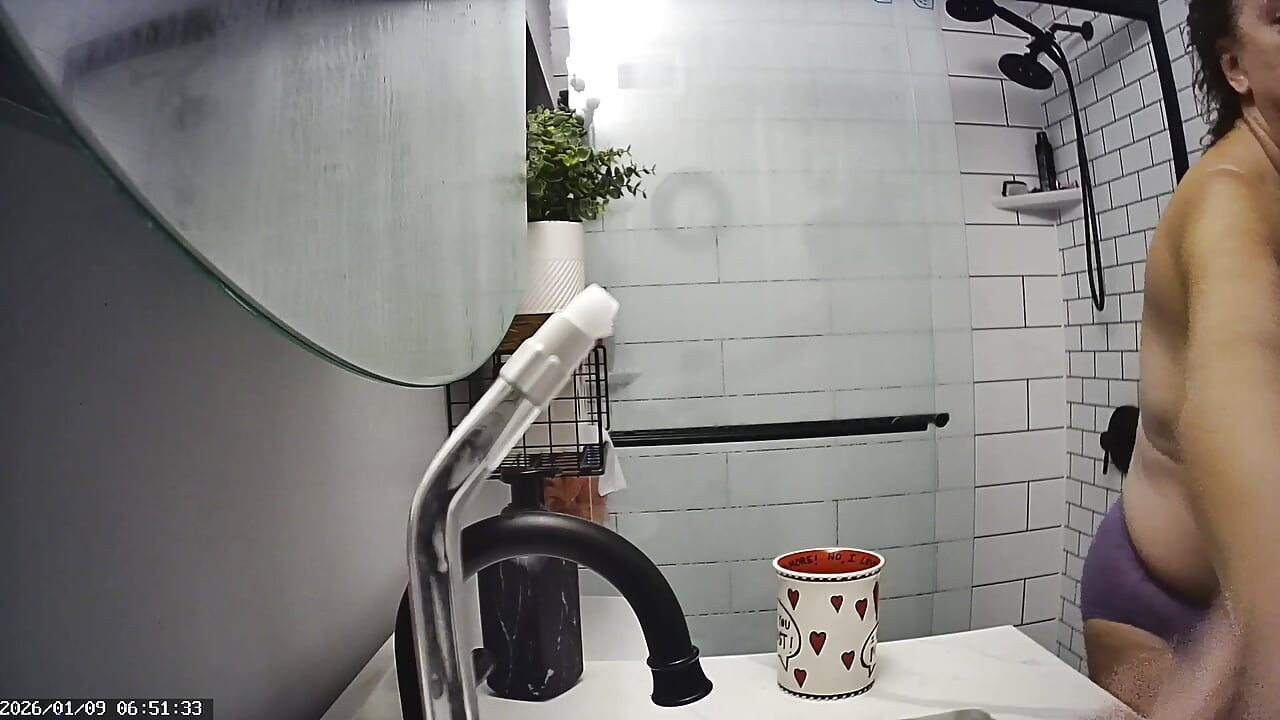 Mrs. Joanne Tanner a Real Public Schoolteacher with Big Tits and a Tight Shaved Pussy Exposing Herself in the Shower 01-09-2026