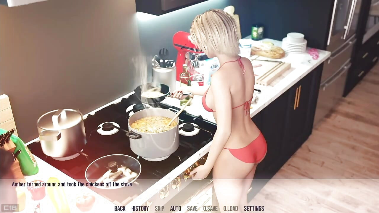 Teen Dylan hot fun with hot milf Amber(Part-1)