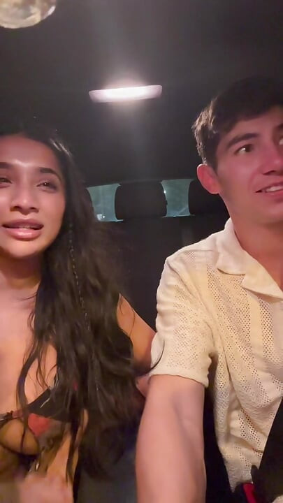 Fucking in the Car with My Wife We Were Caught by a Neighbor- Yasmina Khan
