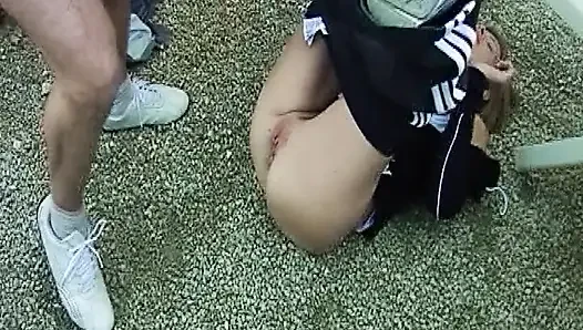 Naughty French Babe Got Fucked in Outdoor Show