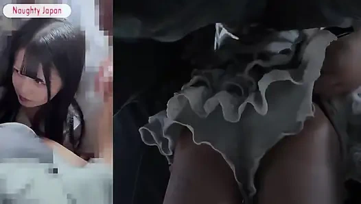 Pure Center идол Фолз. Публичное соблазнение игрушкой бездыханными выскальзыванием