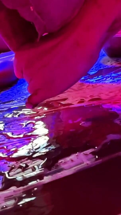 SISSY receives chocolate ENEMA ang a big BUTT PLUG before CUM | Clip 2