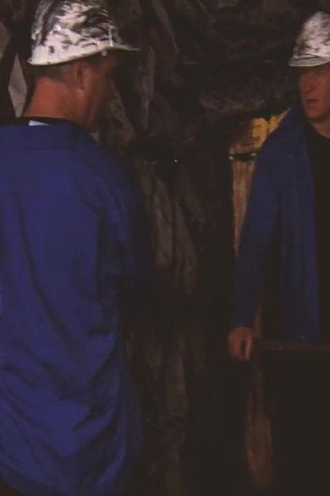 Golden MILFs Scene-2 busty Latina Brunette Gets Double-penetrated in a Threesome at the Mine