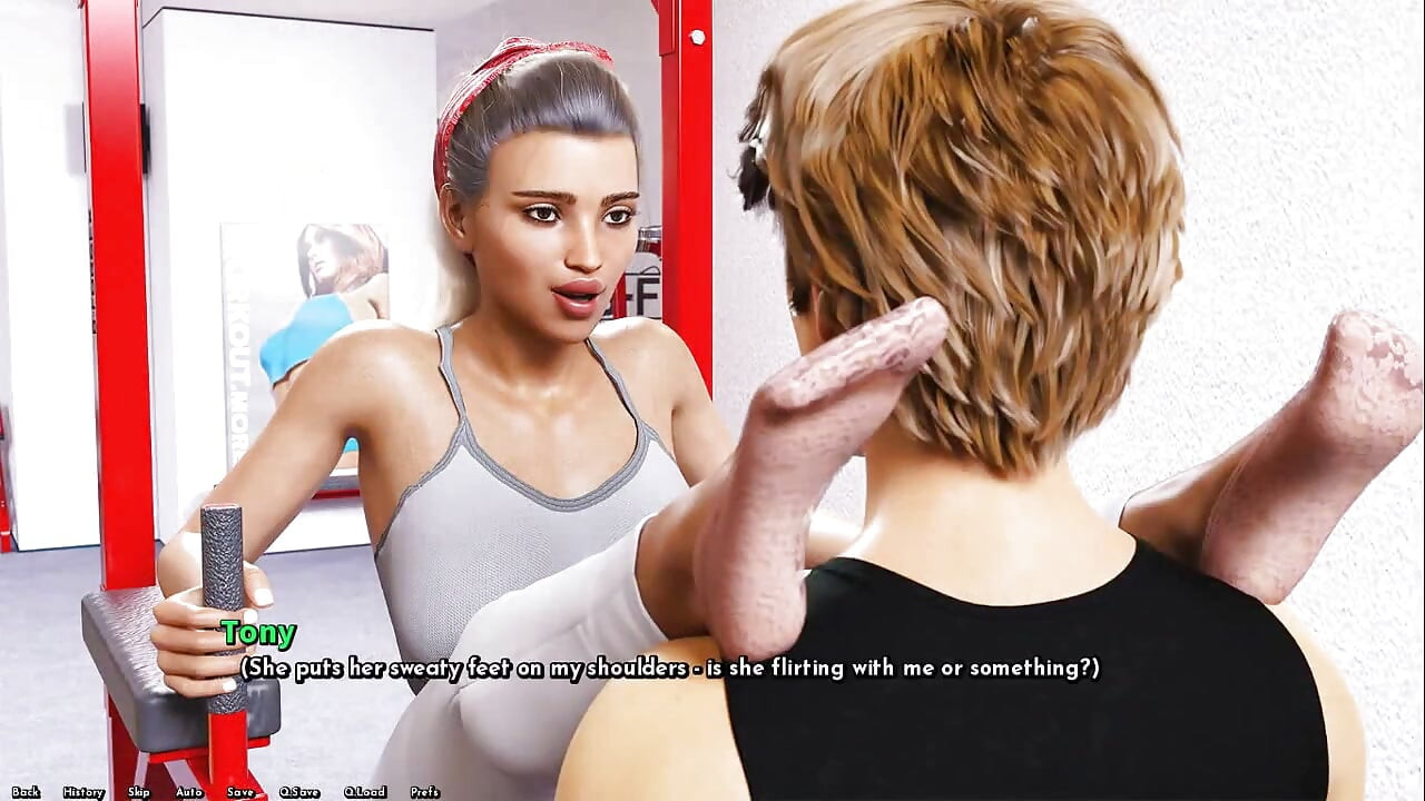 Welcome to free will: gym work and outside with a sexy girl ep 9,10